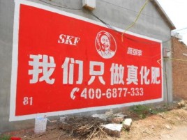 德保刷墙广告”蕴含了时代命题