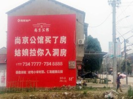 德保墙体广告在乡镇、农村市场的媒体优势