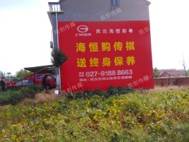 德保农村墙体广告给农村人民带来方便