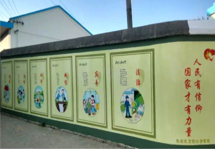 德保文化墙施工攻略