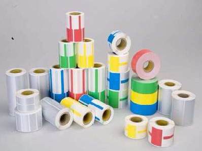 德保关于不干胶材料。