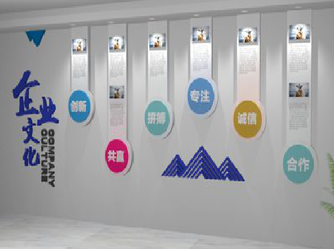 德保企业文化墙需要传递什么办公文化？