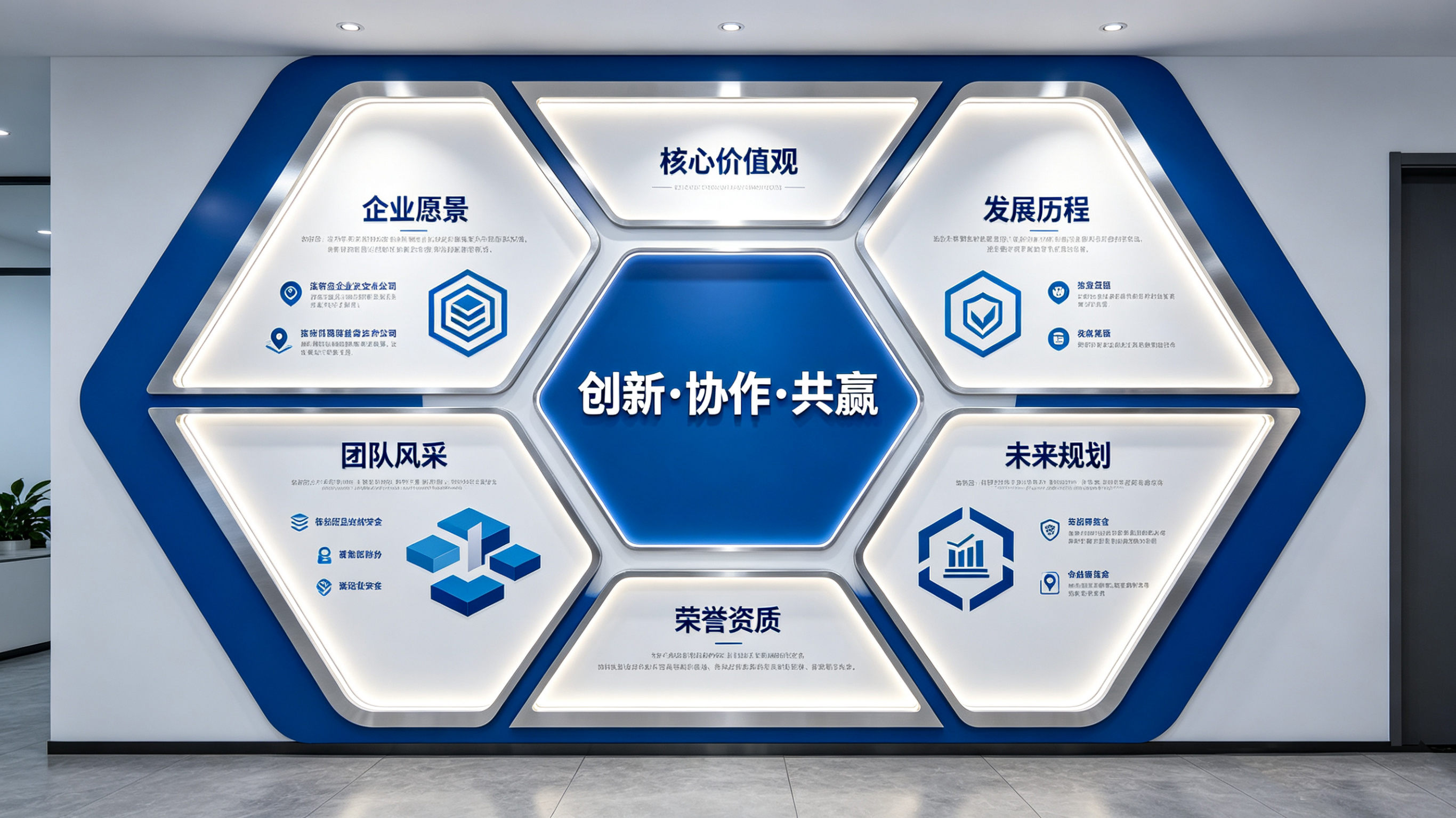 德保企业文化墙六边形避坑指南（新手常犯5个错误）